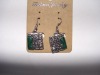 new arrival 50dozens ancients silver oil drip dangle earrings wholesale