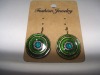 new arrival 50dozens ancients silver oil drip dangle earrings wholesale