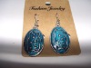 new arrival 50dozens ancients silver oil drip dangle earrings wholesale