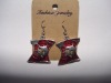 new arrival 50dozens ancients silver oil drip dangle earrings wholesale
