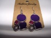 new arrival 50dozens ancients silver oil drip dangle earrings wholesale