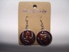 new arrival 50dozens ancients silver oil drip dangle earrings wholesale