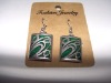 new arrival 50dozens ancients silver oil drip dangle earrings wholesale