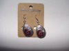 new arrival 50dozens ancients silver oil drip dangle earrings wholesale