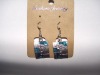 new arrival 50dozens ancients silver oil drip dangle earrings wholesale