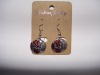 new arrival 50dozens ancients silver oil drip dangle earrings wholesale