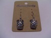 new arrival 50dozens ancients silver oil drip dangle earrings wholesale