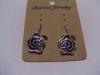 new arrival 50dozens ancients silver oil drip dangle earrings wholesale