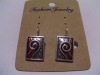 new arrival 50dozens ancients silver oil drip dangle earrings wholesale