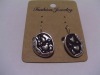 new arrival 50dozens ancients silver oil drip dangle earrings wholesale