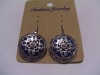 new arrival 50dozens ancients silver oil drip dangle earrings wholesale