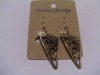 new arrival 50dozens ancients silver oil drip dangle earrings wholesale