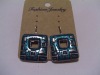 new arrival 50dozens ancients silver oil drip dangle earrings wholesale