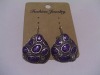 new arrival 50dozens ancients silver oil drip dangle earrings wholesale