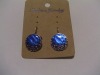 new arrival 50dozens ancients silver oil drip dangle earrings wholesale