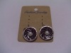 new arrival 50dozens ancients silver oil drip dangle earrings wholesale