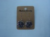 new arrival 50dozens ancients silver oil drip dangle earrings wholesale