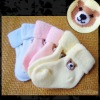 Fashionable bear cotton baby socks
