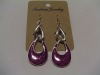 new arrival 50dozens ancients silver oil drip dangle earrings wholesale
