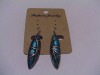 new arrival 50dozens ancients silver oil drip dangle earrings wholesale