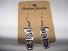 new arrival 50dozens ancients silver oil drip dangle earrings wholesale