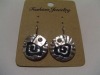 new arrival 50dozens ancients silver oil drip dangle earrings wholesale