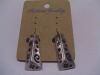 new arrival 50dozens ancients silver oil drip dangle earrings wholesale