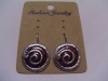 new arrival 50dozens ancients silver oil drip dangle earrings wholesale