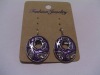 new arrival 50dozens ancients silver oil drip dangle earrings wholesale