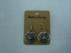 new arrival 50dozens ancients silver oil drip dangle earrings wholesale