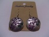 new arrival 50dozens ancients silver oil drip dangle earrings wholesale