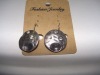 new arrival 50dozens ancients silver oil drip dangle earrings wholesale