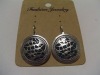 new arrival 50dozens ancients silver oil drip dangle earrings wholesale