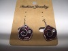 new arrival 50dozens ancients silver oil drip dangle earrings wholesale