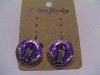 new arrival 50dozens ancients silver oil drip dangle earrings wholesale