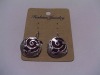 new arrival 50dozens ancients silver oil drip dangle earrings wholesale