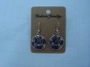 new arrival 50dozens ancients silver oil drip dangle earrings wholesale