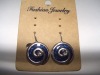 new arrival 50dozens ancients silver oil drip dangle earrings wholesale