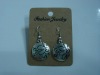 new arrival 50dozens ancients silver oil drip dangle earrings wholesale