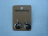 new arrival 50dozens ancients silver oil drip dangle earrings wholesale