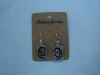 new arrival 50dozens ancients silver oil drip dangle earrings wholesale