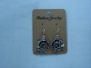 new arrival 50dozens ancients silver oil drip dangle earrings wholesale