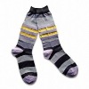 Wholesale men mercerized cotton dress socks