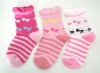 Wholesale Girl's Jacquard socks