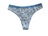 ladies cotton printed thong