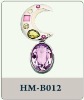 fashion acryl dangling earring