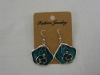 new arrival 50dozens ancients silver oil drip dangle earrings wholesale