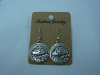 new arrival 50dozens ancients silver oil drip dangle earrings wholesale