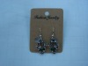 new arrival 50dozens ancients silver oil drip dangle earrings wholesale
