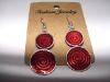 new arrival 50dozens ancients silver oil drip dangle earrings wholesale